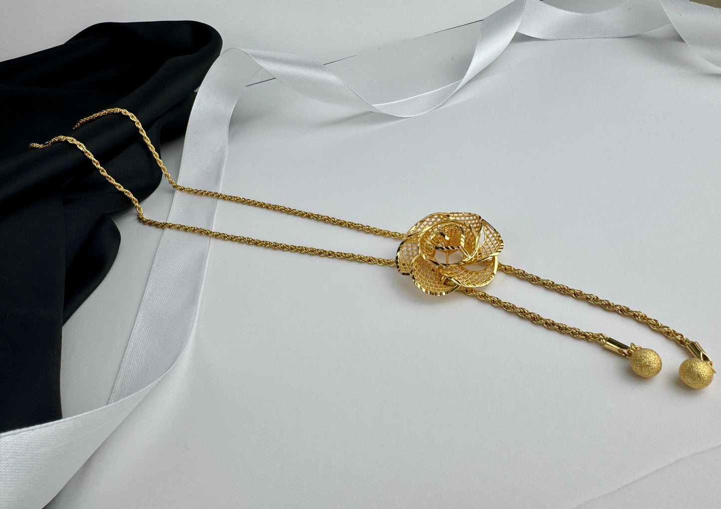Italian gold necklace