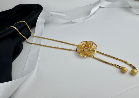 Italian gold necklace